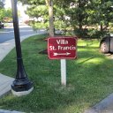 villa sign